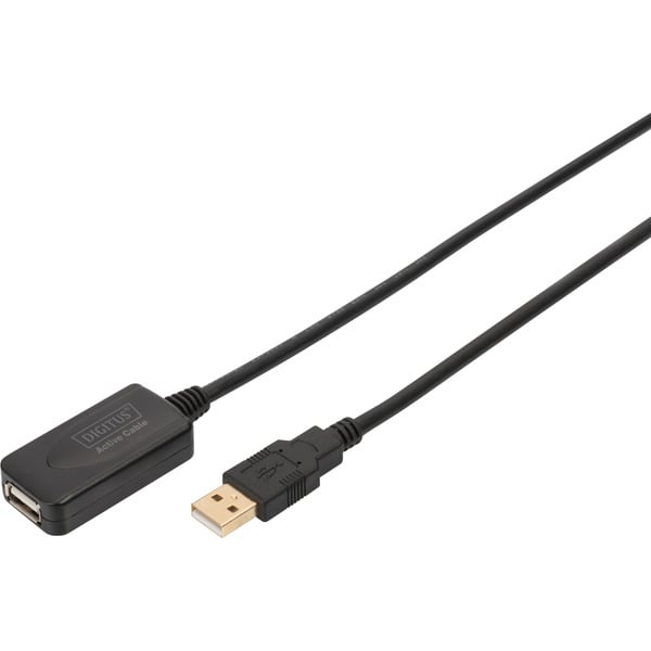Digitus Aktives USB 2.0 Verlängerungskabel, 5 mètre - Digitus