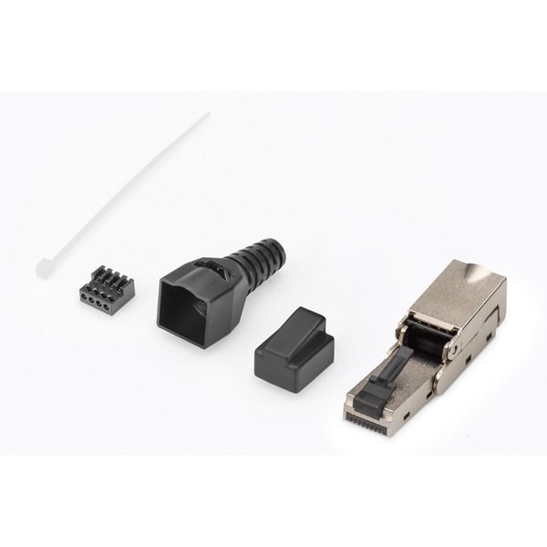 Digitus CAT.6a Feldstecker abwinkelbar, STP avec Staubschutzkappe - Digitus - vue 8