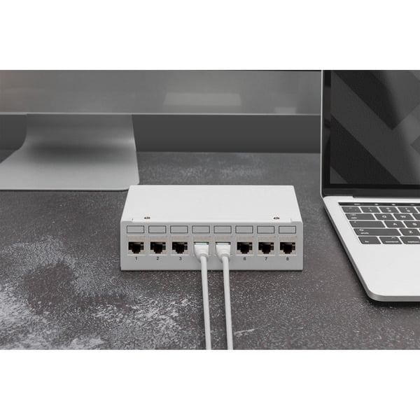 (€ 2,71 / pièces) Digitus Cat.6a Keystone-Modul, geschirmt - Digitus - vue 13