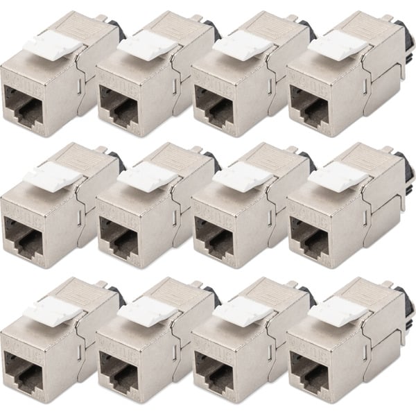 (€ 2,33 / pièces) Digitus Cat.6a Keystone-Modul, geschirmt - Digitus