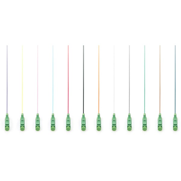 (€ 0,91 / pièces) Digitus Durchgefärbte LC Simplex OS2 Pigtails, câble - Digitus - vue 2