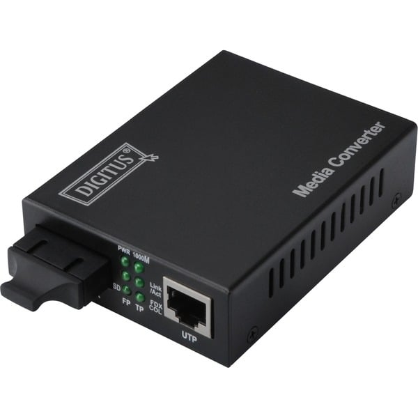 Digitus Gigabit Medienkonverter RJ-45 auf SC-Duplex - Digitus