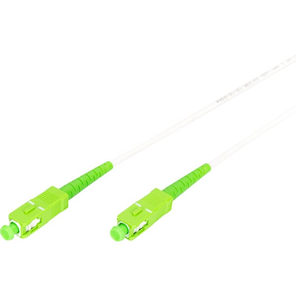 Digitus Glasfaser-Simplex-Patchkabel, stahlarmiert, Singlemode, SC/APC > SC/APC - Digitus