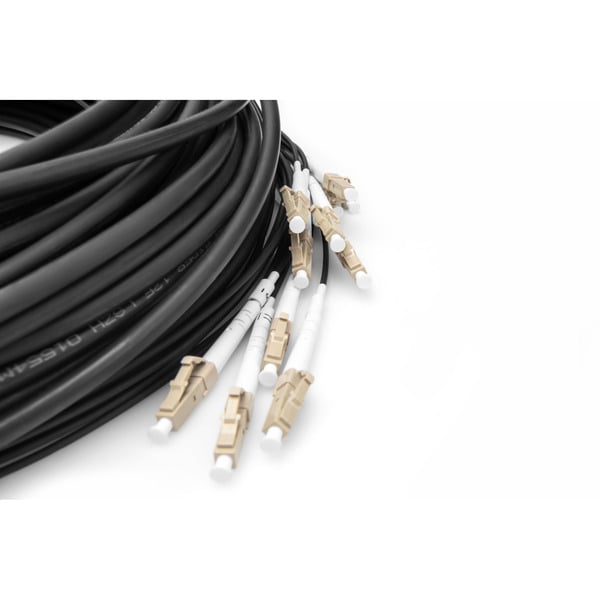 Digitus Glasfaser Universal Breakout câble, Duplex, LC/UPC Stecker, Multimode OM4 - Digitus - vue 5