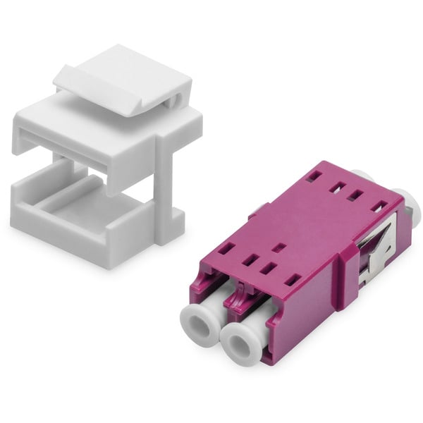 Digitus LWL Kupplung, Duplex, LC > LC Buchse, Multimode OM4 - Digitus - vue 4