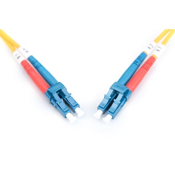 Digitus LWL Patchkabel, Duplex, LC > LC Stecker, Singlemode OS2 - Digitus - vue 3