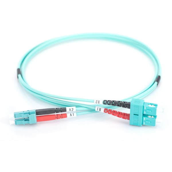 Digitus LWL Patchkabel, Duplex, LC > SC Stecker, Multimode OM3 - Digitus - vue 2