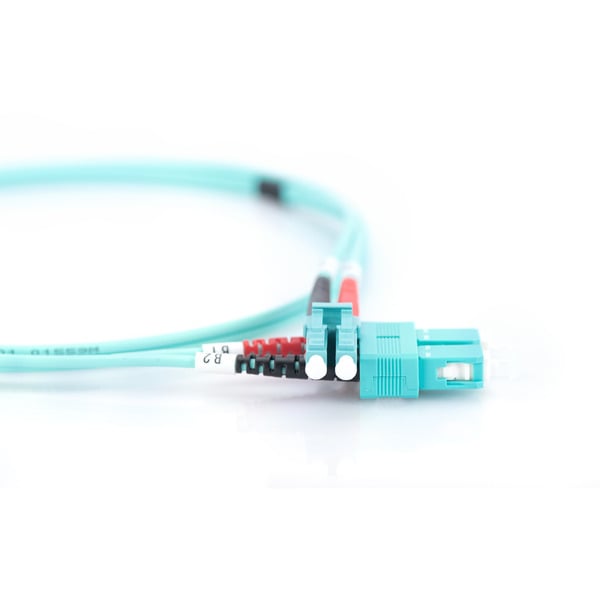 Digitus LWL Patchkabel, Duplex, LC > SC Stecker, Multimode OM3 - Digitus - vue 4