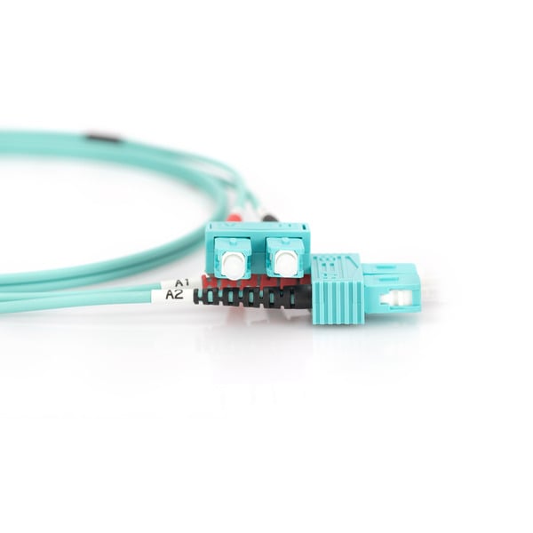 Digitus LWL Patchkabel, Duplex, SC > SC Stecker, Multimode OM3 - Digitus - vue 3
