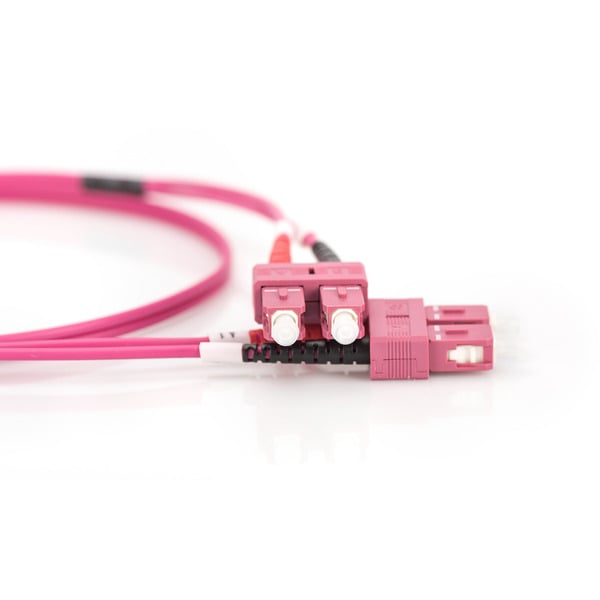 Digitus LWL Patchkabel, Duplex, SC > SC Stecker, Multimode OM4 - Digitus - vue 3