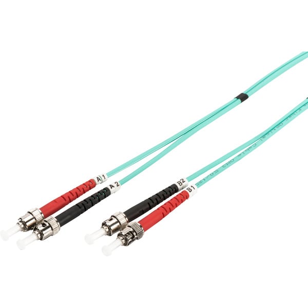 Digitus LWL Patchkabel, Duplex, ST > ST Stecker, Multimode OM3 - Digitus