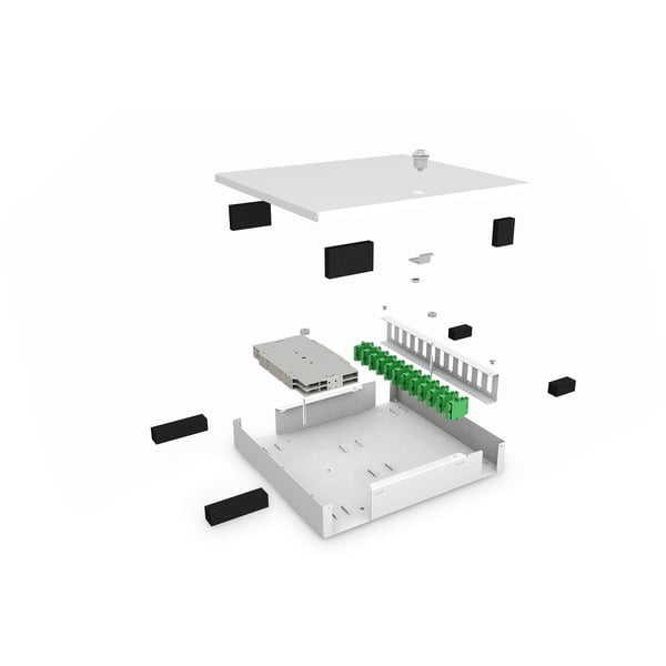 Digitus LWL Unibox zur Wandmontage, IT-Schrank - Digitus - vue 7