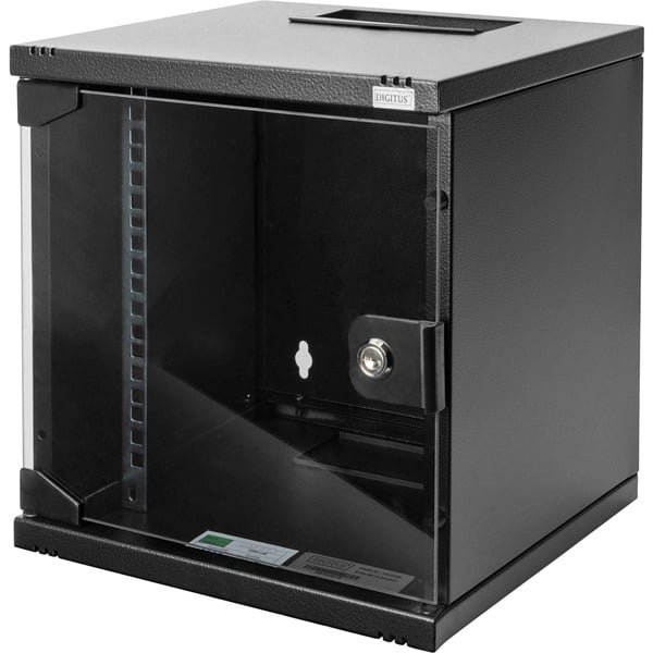 Digitus Netzwerk-Set 254 mm (10") - 6HE, 312 x 300 mm (B x T), IT-Schrank - Digitus - vue 2