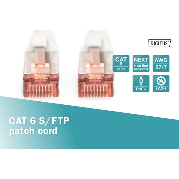 Digitus Patchkabel CAT 6 S/FTP 2m - Digitus - vue 3