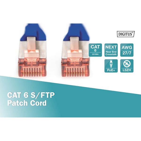 Digitus Patchkabel CAT 6 S/FTP 3m - Digitus - vue 2