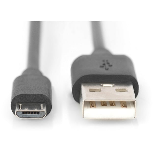 Digitus USB 2.0 Anschlusskabel USB-A (Stecker) > Micro-USB (Stecker) - Digitus - vue 2