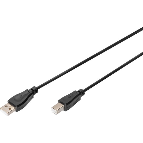 € 1,50 Digitus USB 2.0 Anschlusskabel USB-A (Stecker) > USB-B (Stecker) - Digitus