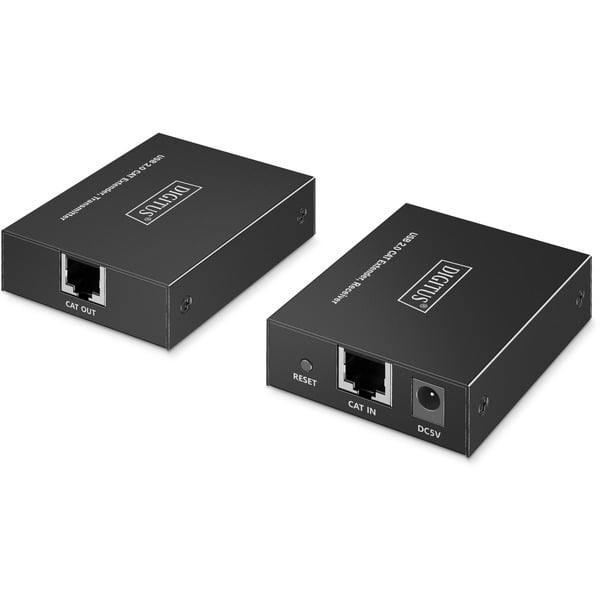 Digitus USB 2.0 CAT Extender-Set, 480 Mbps, 150 mètre, USB-Extender - Digitus - vue 2