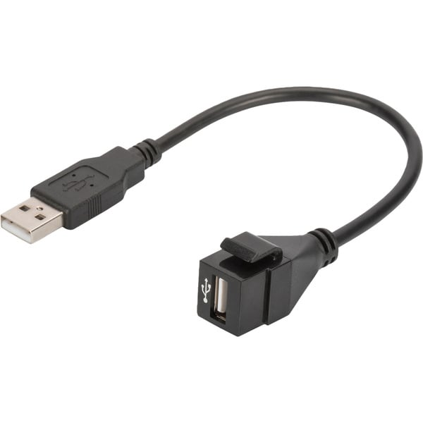Digitus USB 2.0 Keystone-Modul USB-A Stecker > USB-A Buchse - Digitus
