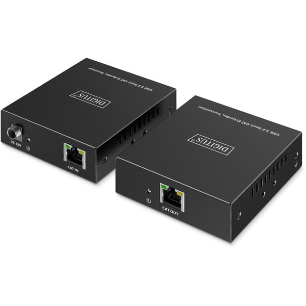 Digitus USB 3.2 Gen1 CAT Extender-Set, 5Gbps, 100 mètre, USB-Extender - Digitus - vue 2