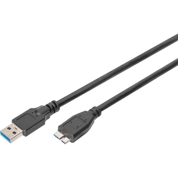 (€ 4,11 / 1 m) Digitus USB 3.2 Gen 1 Anschlusskabel USB-A > Micro USB-B - Digitus