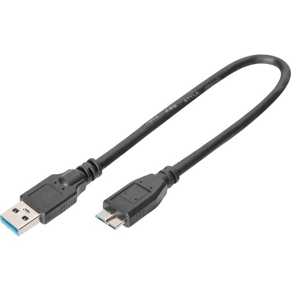 (€ 14,08 / 1 m) Digitus USB 3.2 Gen 1 Anschlusskabel USB-A > Micro USB-B - Digitus