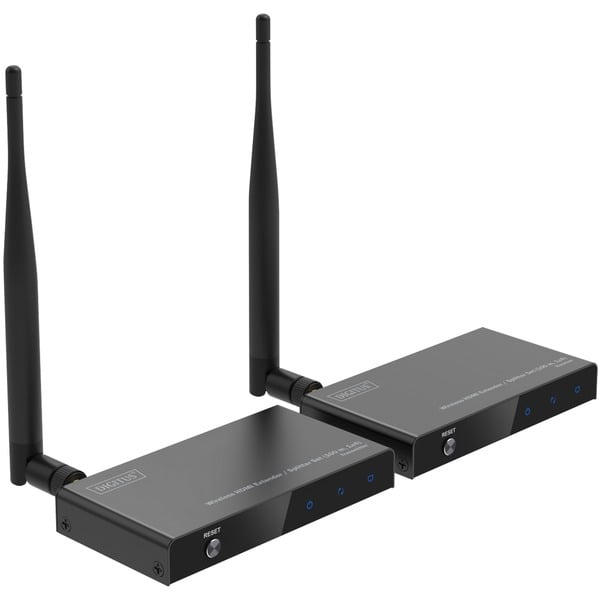 Digitus Wireless Video Extender/Splitter Set HDMI > HDMI, 100 mètre, HDMI Verlängerung - Digitus