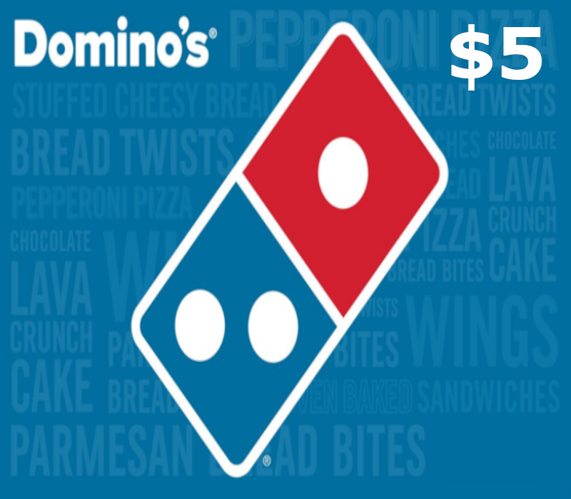 Domino's Pizza $5 Gift Card