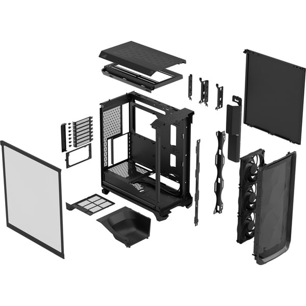Fractal Design Meshify 3 TG Light Tint, Tower-Gehäuse - Fractal Design - vue 10