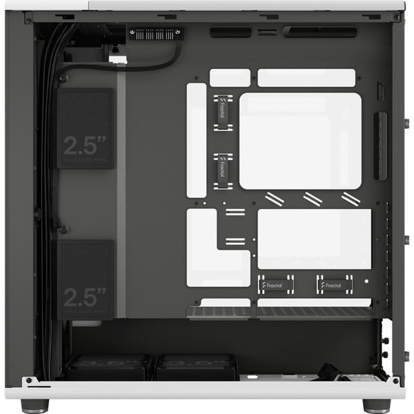 Fractal Design North XL RC Chalk White TG Clear, Tower-Gehäuse - Fractal Design - vue 13