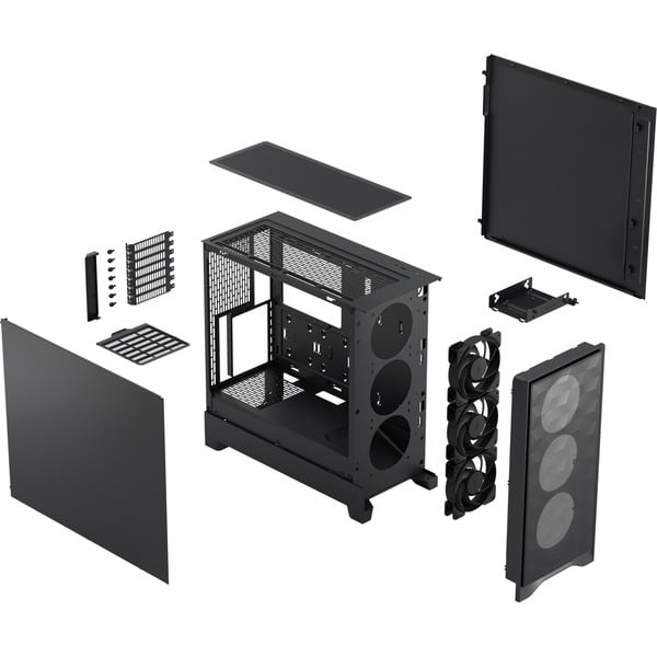 Fractal Design Pop 2 Air Black Solid, Tower-Gehäuse - Fractal Design - vue 14