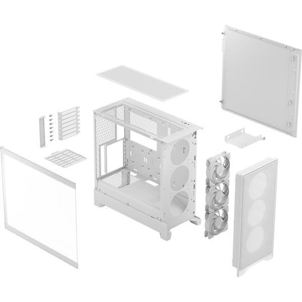 Fractal Design Pop 2 Air White TG RGB, Tower-Gehäuse - Fractal Design - vue 23