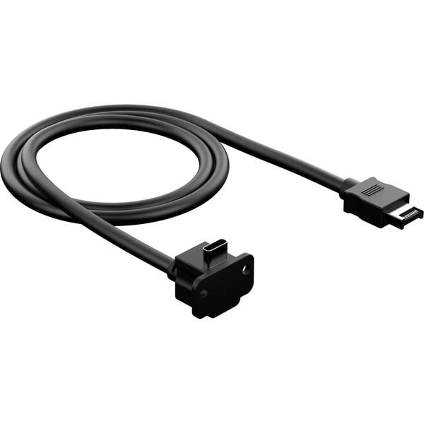 Fractal Design USB 3.2 Gen 2 câble Model E, 19 Pin Stecker > USB-C Stecker - Fractal Design