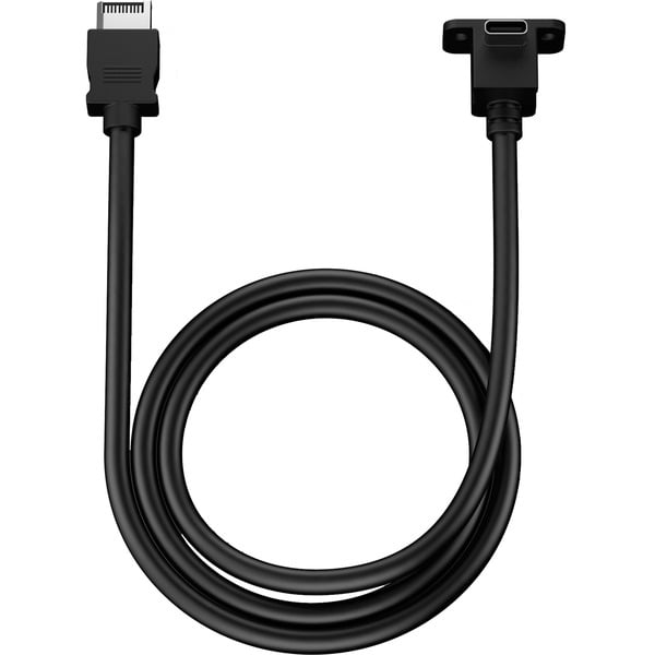 Fractal Design USB 3.2 Gen 2 câble Model E, 19 Pin Stecker > USB-C Stecker - Fractal Design - vue 2