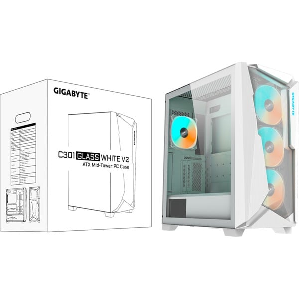 GIGABYTE C301 GW V2, Tower-Gehäuse - GIGABYTE - vue 8