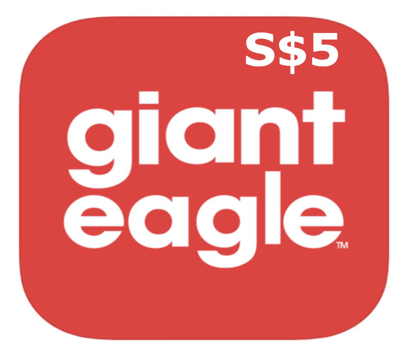 Giant Eagle S$5 Gift Card SG