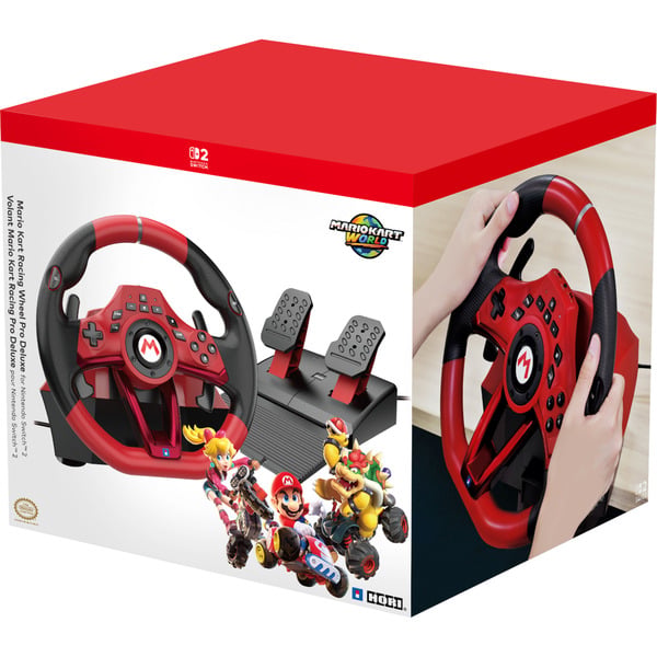 HORI Mario Kart Racing Wheel Pro Deluxe, Simulatoren-Set - HORI - vue 10
