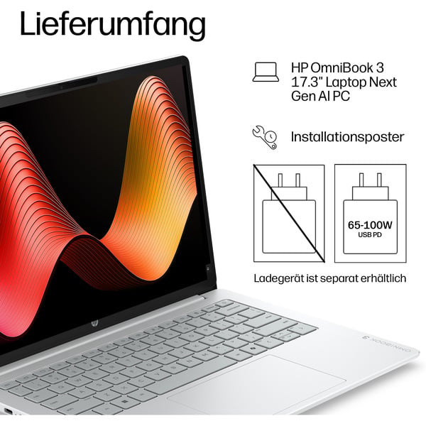 HP OmniBook 3 17-dg0050ngx - HP - vue 16