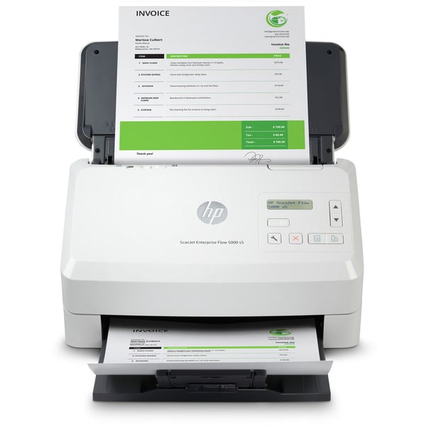 HP ScanJet Enterprise Flow 5000 s5, Einzugsscanner - HP - vue 4