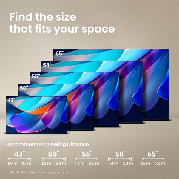 Hisense 50A6S, LED-Fernseher - Hisense - vue 7