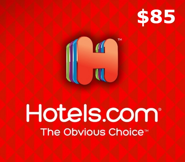 Hotels.com $85 Gift Card