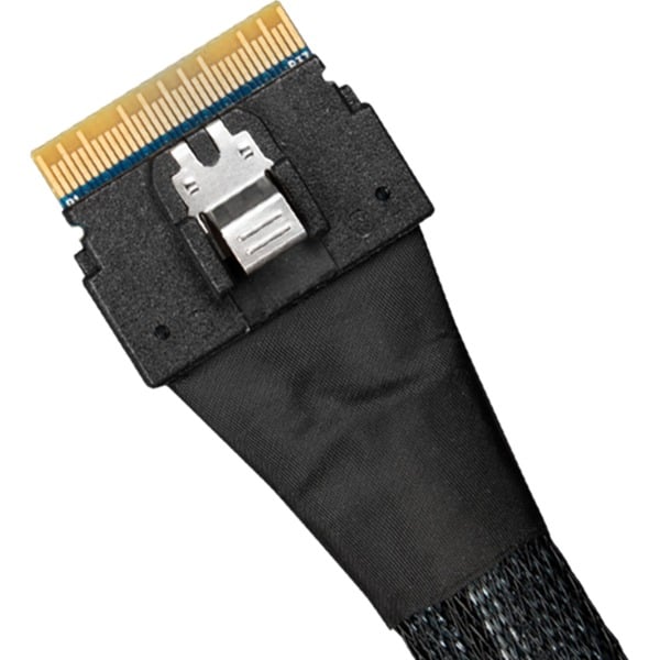 Icy Dock câble SlimSAS x8 SFF-8654 > 2x OCuLink x4 SFF-8611 - Icy Dock - vue 2