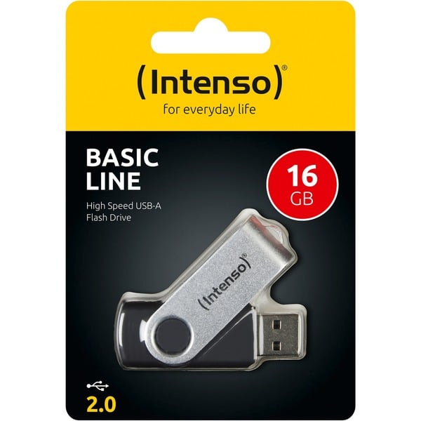 Intenso Basic Line 16 GB, USB-Stick - Intenso - vue 3