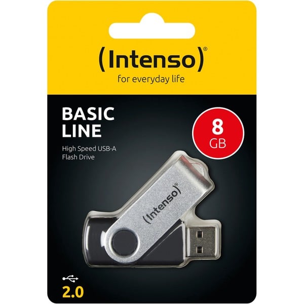 Intenso Basic Line 8 GB, USB-Stick - Intenso - vue 3