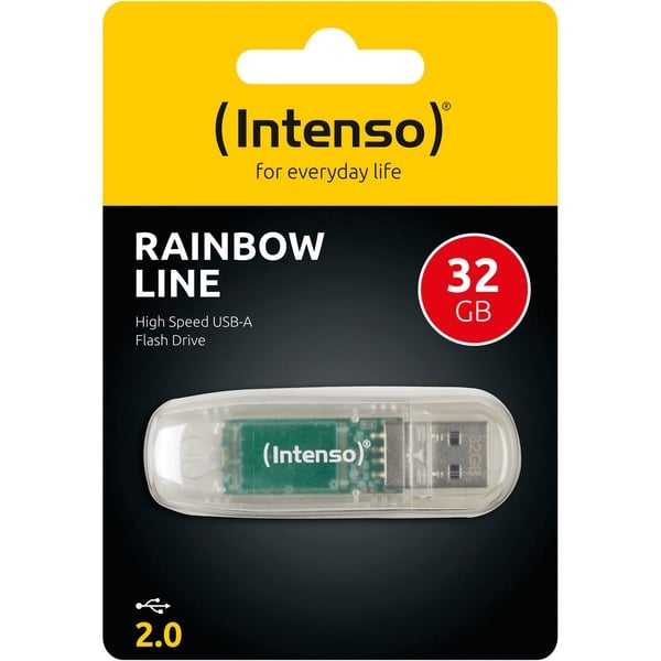 Intenso Rainbow Line 32 GB, USB-Stick - Intenso - vue 3