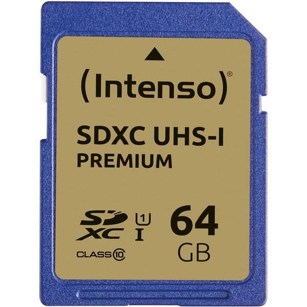 Intenso SDHC UHS-I 64 GB, Speicherkarte - Intenso