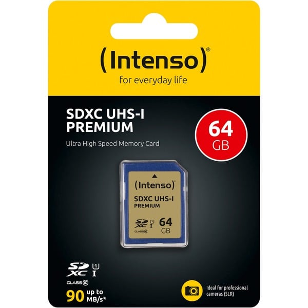 Intenso SDHC UHS-I 64 GB, Speicherkarte - Intenso - vue 2