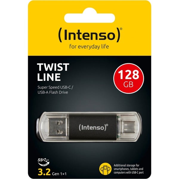 Intenso Twist Line 128 GB, USB-Stick - Intenso - vue 3