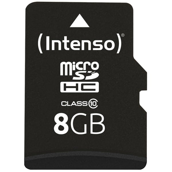 Intenso microSDHC 8 GB, Speicherkarte - Intenso - vue 3