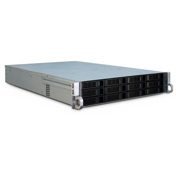 Inter-Tech 2U-2412, Rack, Server-Gehäuse - Inter-Tech